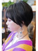 【SHARON原宿】黒髪モードマッシュショート
