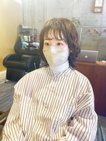 コンビネーション(combination)&nbsp;マッシュパーマウルフパーママッシュウルフパーマスパイラル