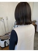 切りっぱなしボブ