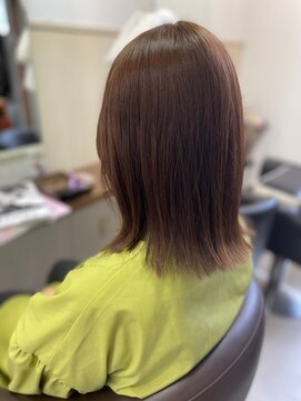 コアフィールフィス(COIFFURE fils) お得クーポンあり！【見附　今町】マットベージュ　外ハネ