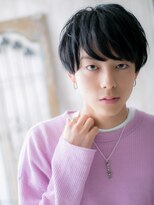 モッズヘアメン 札幌月寒店(mod's hair men) ≪mod's men≫重めバングのダークアッシュマッシュf