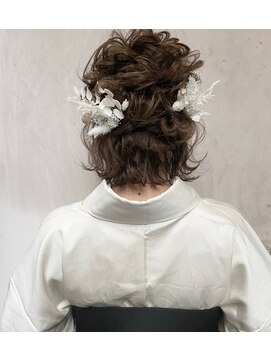 ヘアメイクサロン シャルメ(Hair Make Salon CHARMER) パーティーや二次会に♪ハーフアップ