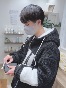 モリオフロムロンドン 松戸店(Morio from London) 【松戸 岩口】黒髪ナチュラル束感マッシュショート