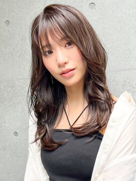 オーブ ヘアー アイラ 難波店(AUBE HAIR aila) ナチュラルブラウン/20代30代40代/くびれヘア