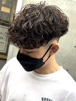 フィフス 栄(fifth)&nbsp;波巻きスパイラルパーマメンズマッシュツイストスパイラルパーマ