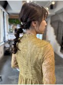 大人かわいい10代20代30代編み下ろし/玉ねぎアレンジ/ 結婚式
