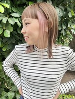 チュダック(ChuDuck)&nbsp;韓国風《インナーピンク》ブリーチ/ケアブリーチ/ダブルカラー