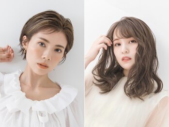 ヘアデザイン シャンボール(HAIR DESIGN chambord)の写真/自然なハイライト と ダメージレスで潤いを与える水素カラー！白髪をカバーしながら理想の髪色へ。