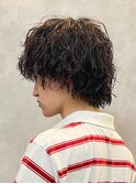 ☆前上がりウルフ×ツイストスパイラルパーマ☆
