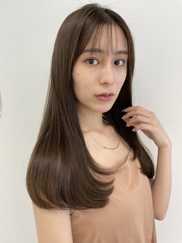 ヘアデザイニング アヴァンセ(HAIR DESIGNING Avance)の写真/贅沢なマンツーマン施術で美髪へ導く♪QUALUCIAケアカラー(フル)＋カット＋ハホニコTR￥10500◇