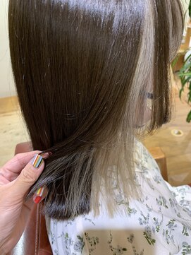 美容室 アイディー i-dee フェイスフレーミングデザインカラー