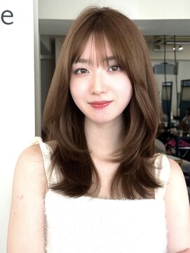 コート 表参道(Cote) Cote 美髪/オリーブベージュ/セミディ//カットレイヤー