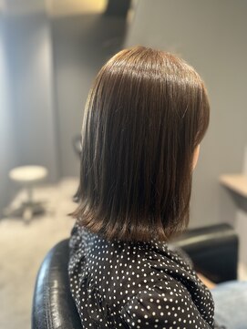 ボルン(BOLEN) 外はねブルーグレー