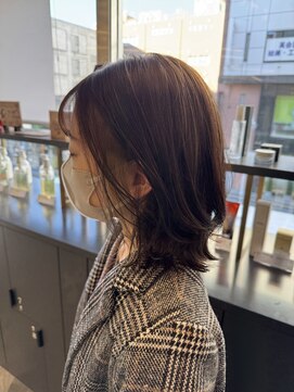 アース 浦和店(HAIR&MAKE EARTH) ゆるふわミディアム　デザインカラー