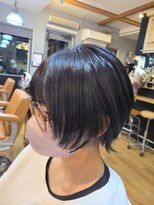 ショートウルフ×パープルブラック