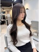 顔まわりカット&レイヤーカット【髪質改善水素トリートメント】