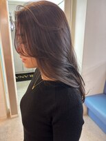 キラーナセンダイ(KiRANA SENDAI)&nbsp;[アッシュベージュ/コテ巻きロングレイヤースタイル]