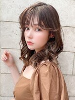 アフロートフクオカ(AFLOAT FUKUOKA)&nbsp;【福岡初出店☆AFLOAT 福岡】小顔前髪ありくびれレイヤーカット