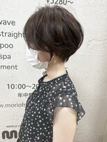 モリオ フロム ロンドン サッポロファクトリー店(morio FROM LONDON)&nbsp;【morio】札幌ショート　大人かわいいふわっと丸みショート
