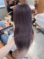 アンククロス 表参道(ANKH CROSS)&nbsp;ウルトワトリートメント×カラー/モーヴグレージュ