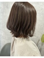 ルーツ(Roots)&nbsp;ボブレイヤー/ボブ/ラベンダーアッシュ/くすみカラー