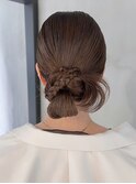 おくれ毛前髪カット韓国ヘア美髪ミディアム_ba545342