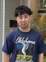 ラパンセヴェール(LA PENSEE VERT) 短めマッシュのシャドウルーズパーマ