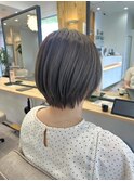 【ショート】【ミントアッシュ】