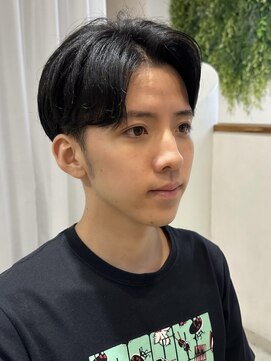 ビューブルー 亀戸錦糸町(VIEW BLUE) ナチュラルマッシュ/センターパート似合わせ/アイブロウ