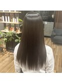 さらツヤ地毛風ストレート