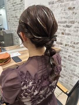 リースリー(Re.3 connecting beauty) 結婚式お呼ばれヘア