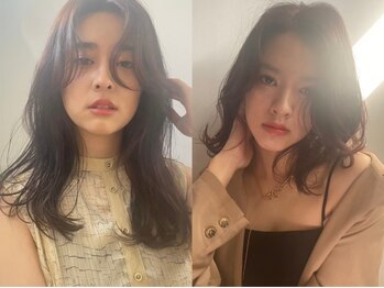 ハグ 横浜(HUG)の写真/《小顔見せカット》で垢抜け！マスクを外しても自信が持てる黄金バランス☆横顔も後れ毛も可愛くデザイン♪