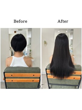 ハイエクステンション 近江八幡店(Hi-Extension) 【黒髪ロング】