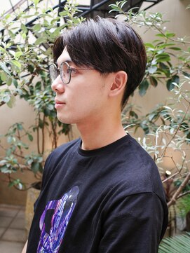 メイクス メンズ 表参道 原宿(MAKE'S men's) メンズヘア/サーフカール/刈り上げセンターパート/表参道