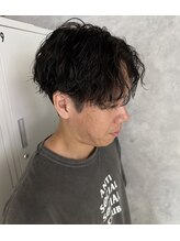 モク メンズ 上野(mok)&nbsp;波巻きパーマ