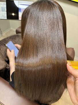 JR二日市駅前　髪質改善　20代30代40代ミディアムレイヤー