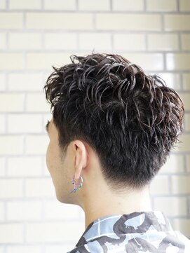 ダウズバーバーショップ 渋谷(dau's barber shop) スパイキーショート 理容室 バーバー リクルート ビジネスヘア
