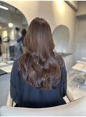 髪質改善TR×透明感艶出しカラー
