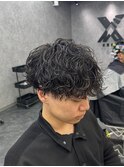 ニュアンスパーマ/波巻きツイストスパイラル/シャドウパーマ
