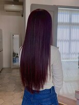 ファルファラ(farfara) 【farfara】艶髪ロング/ローズブラウン/ストレート