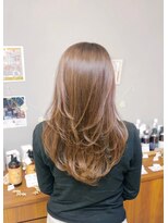 ハイレート ウニクス川越店(Hairate)&nbsp;「yokoyama」レイヤー×ブラウン