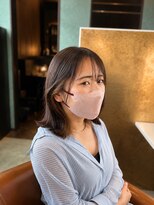 クイーンズゲート RITZ店(Queens's gate)&nbsp;レイヤーカットでハネ感と、インナーカラー
