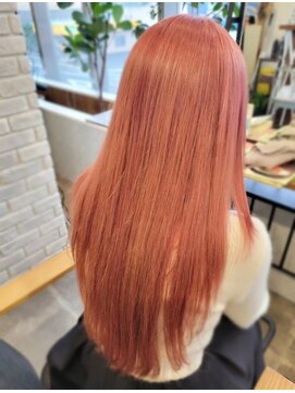 ヘアアンドリラクシングルーム アールフラン(Hair&Relaxingroom arFranc) ブリーチカラー×ピンク