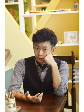 バポス ヘアサロン (BAPOS Hair Salon) ツーブロックパーマスタイル