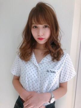 ロンド 表参道店(Lond) 【津賀雅也】柔らかさのあるミルクベージュでゆるふわヘアに♪