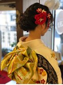 【ヘアセット・ヘアアレンジ/編み込み・ダウンスタイル】
