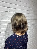 外ハネミックスボブ
