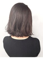 ラエティス(Laetus)&nbsp;暗髪#グレージュカラー#縮毛矯正#ナチュラル外ハネ【Laetus】