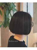 髪質改善20代30代40代ナチュラルストレート×デザインカラー