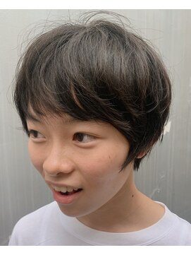 ノイ(neu) 暗髪マニッシュショート　【静岡/静岡駅/オーガニックカラー】